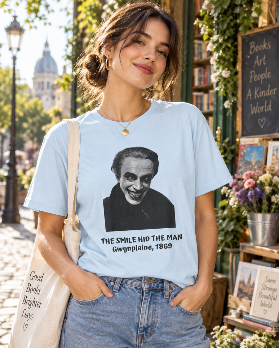 The Man Who Laughs T-Shirt | Gwynplaine Literary Tee
